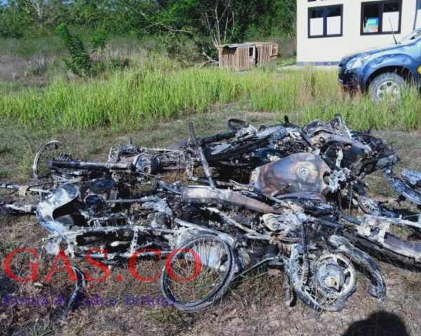 7 Pelaku Pengrusakan Kendaraan Dinas Polisi di Buton Dibekuk