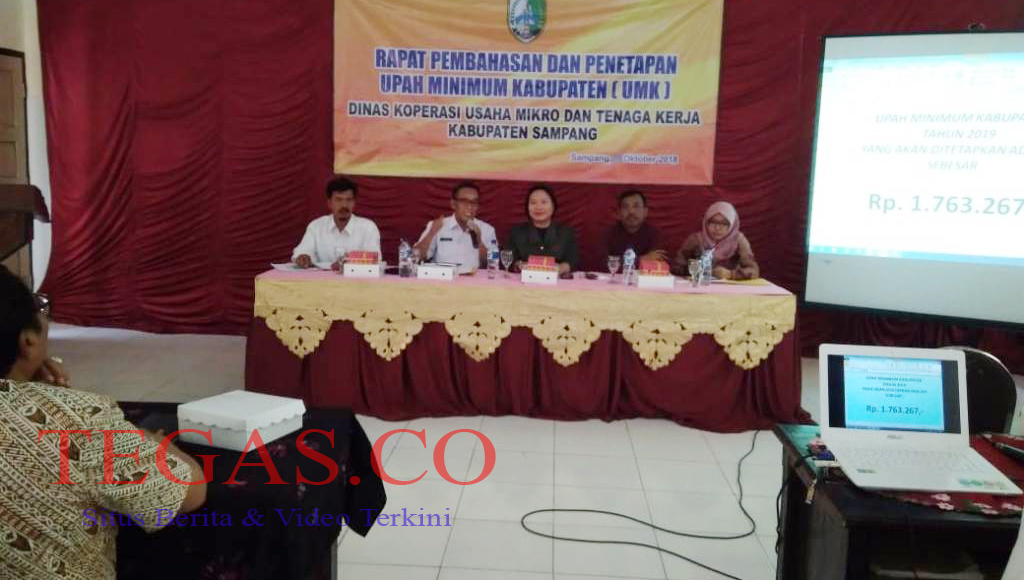 Diskumnaker Sampang Tetapkan UMK 2019 Sebesar Rp1,7 Juta
