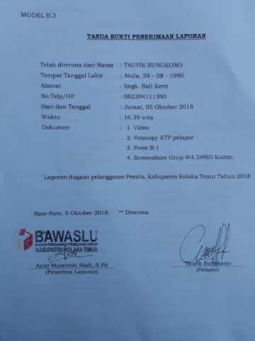 Ada Dugaan Kongkalikong Dalam Pemberhentian Kasus Pelanggaran Pemilu Bupati Koltim