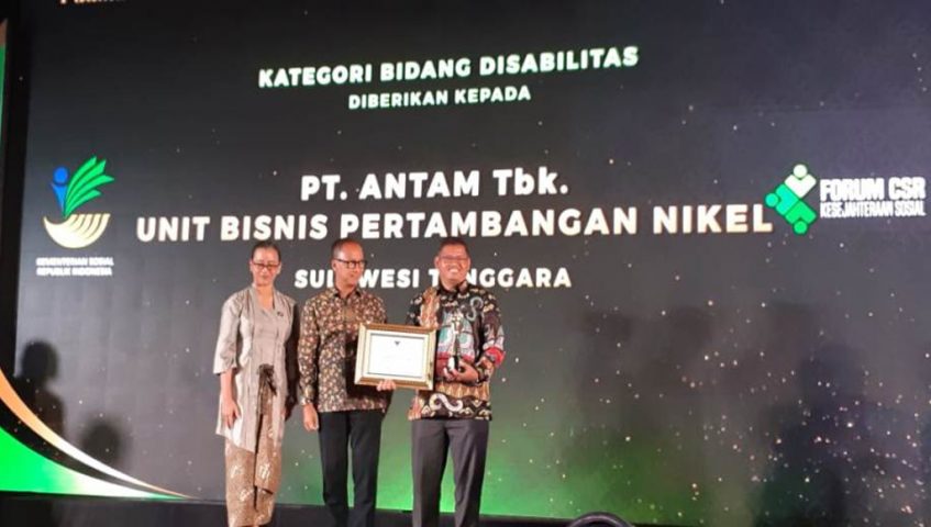 PT. ANTAM Tbk UBPN Sultra Raih Penghargaan Padmamitra Award 2018