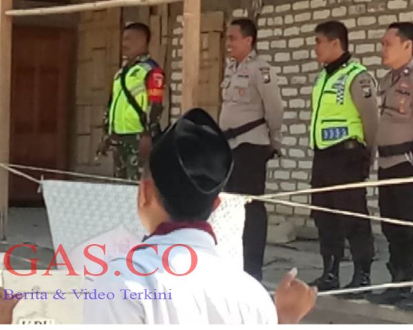 Kasat Reskrim Kunjungi Sejumlah TPS untuk Pantau Pelaksanaan PSU Sampang