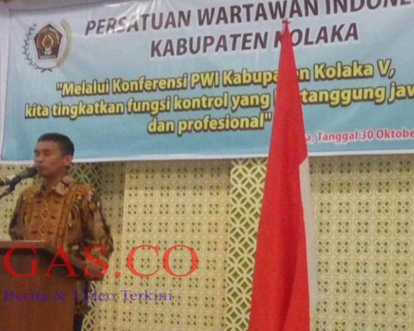 Konferensi PWI Kolaka V, Sarjono: Pers dan Media seperti Incubator