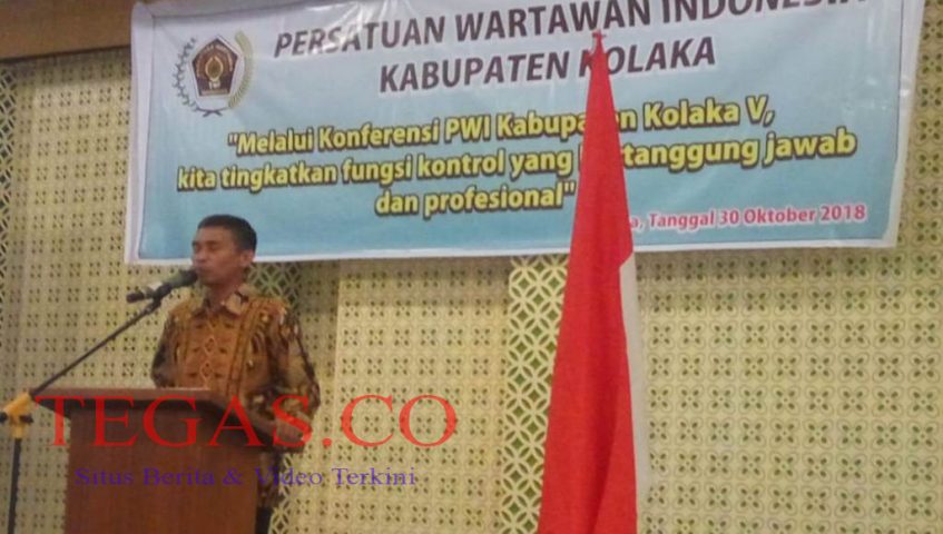 Konferensi PWI Kolaka V, Sarjono: Pers dan Media seperti Incubator