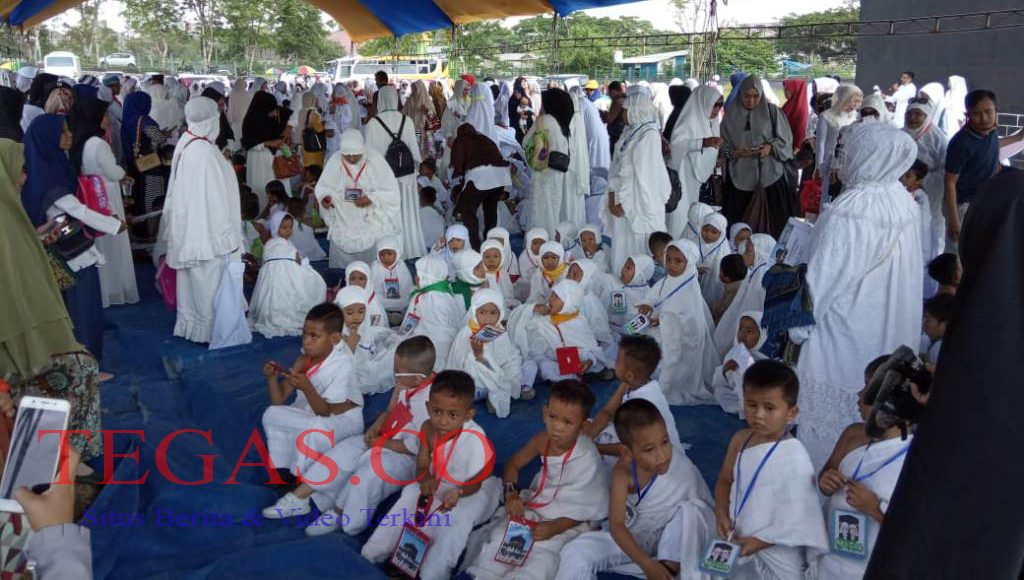 Ratusan Murid TK Ikuti Manasik Haji