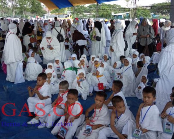 Ratusan Murid TK Ikuti Manasik Haji