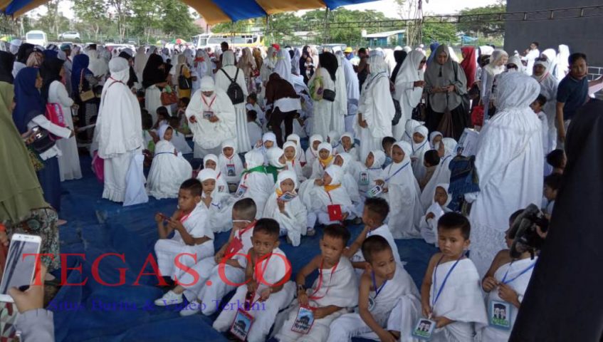 Ratusan Murid TK Ikuti Manasik Haji