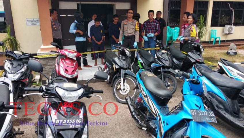 Dua Pelaku Curanmor di Baubau Ditangkap, Satu Pelaku di Dor Timah Panas