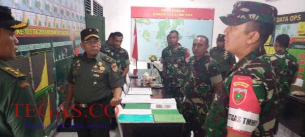 Tim Was Ev TMMD 103 Buteng Tiba di Bumi Anoa Buton