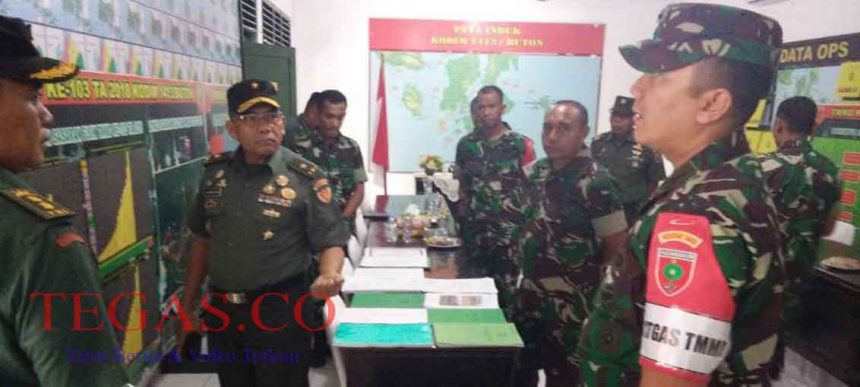 Tim Was Ev TMMD 103 Buteng Tiba di Bumi Anoa Buton