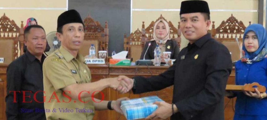 Pemda Konsel Serahkan RAPBD 2019, Ketua DPRD: Kami Segera Membahasnya