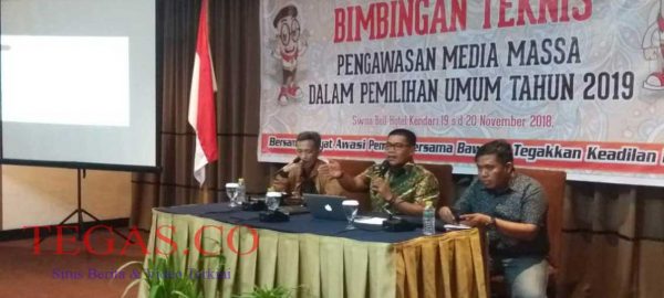Gelar Bimtek, Munsir Salam: Media Dapat Turut Andil Dalam Mengawal Pemilu