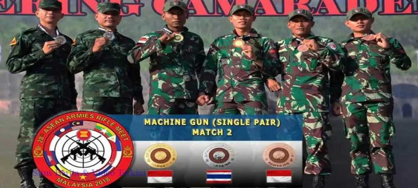 Lomba Tembak Angkatan Darat ASEAN, Hari ke 3 TNI Kembali Menangkan Pertandingan