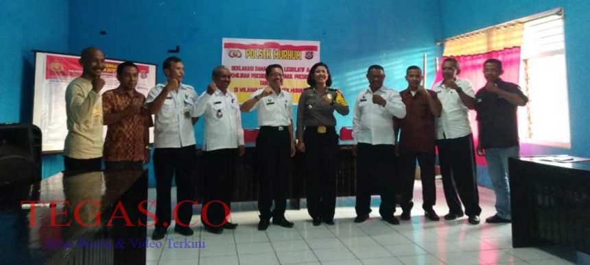 Polsek Murhum Gelar Deklarasi Pemilu Damai