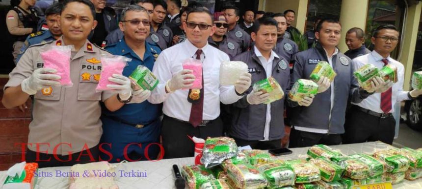 44 Kg Sabu dan 20 Ribu Pil Ekstasi Siap Edar Digagalkan Polres Jakbar