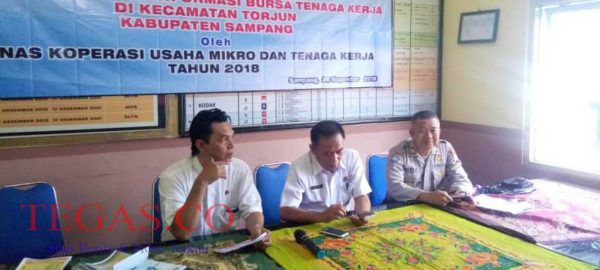 Diskumnaker Sampang Sosialisasikan Penyebarluasan Informasi Bursa Tenaga Kerja