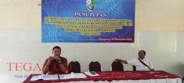 Pelatihan Pembinaan dan Keterampilan Kerja di BLK Sampang Resmi Ditutup