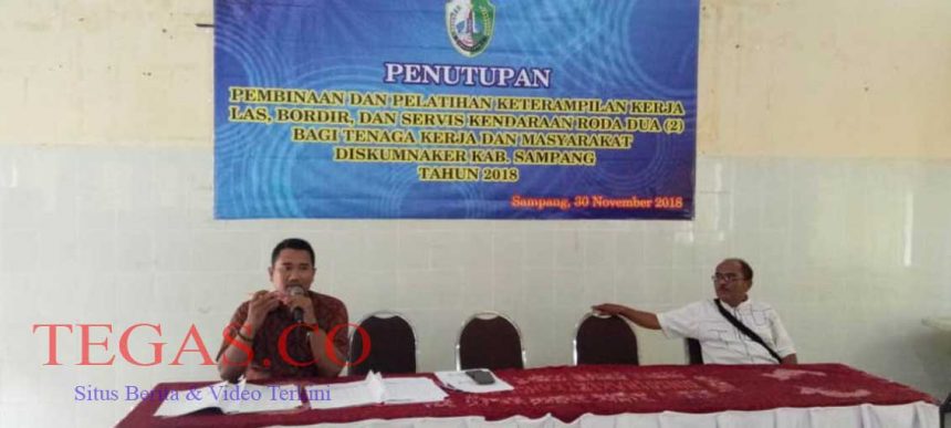 Pembinaan dan Pelatihan Keterampilan Kerja di BLK Sampang Resmi Ditutup