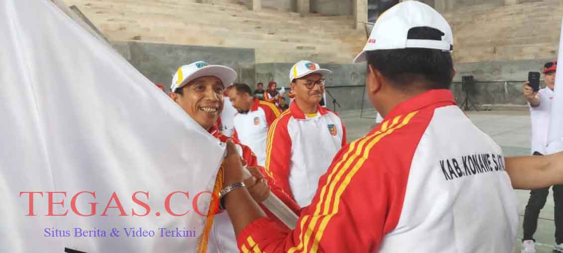 Surunuddin Resmi Lepas Atlet Konsel Menuju Porprov Kolaka
