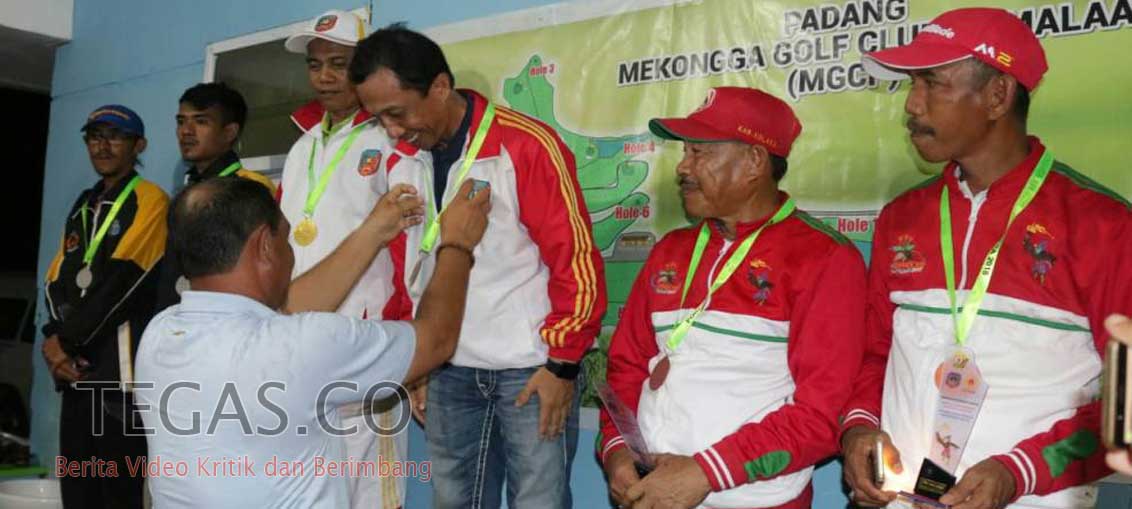 Berlaga di Porprov Kolaka, Wakil Bupati Konsel Persembahkan Emas Pada Cabor Golf