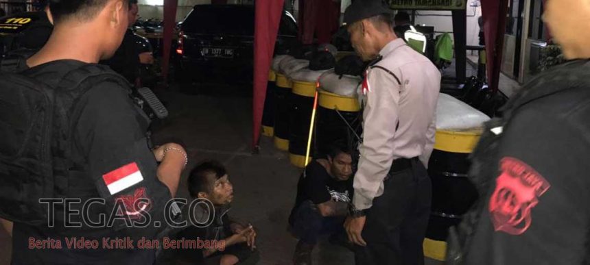 Terlibat Tawuran di Tamansari, Dua Remaja Diamankan Tim Pemburu Preman