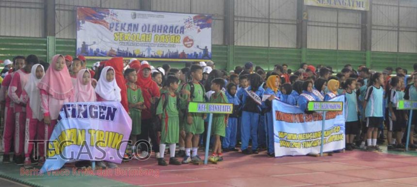 Disporabudpar Sampang Gelar POR Tingkat SD untuk Jaring Atlet Berbakat