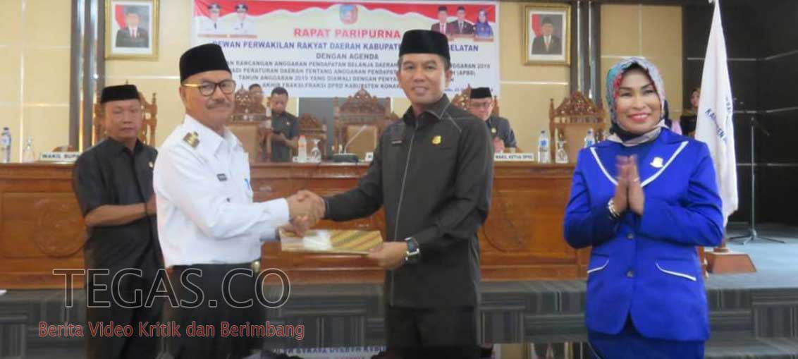 APBD Konsel 2019 Ditetapkan