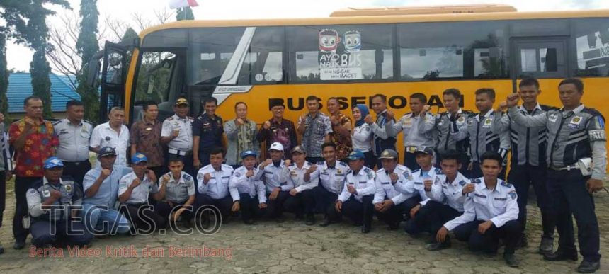 Dishub Konsel Dapat Bantuan Moda Transportasi Bus Sekolah dari Dua Kementerian