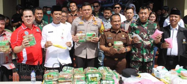 Periode 3 Bulan, BB Narkoba Senilai 66 M Dimusnahkan Polres Jakarta Barat