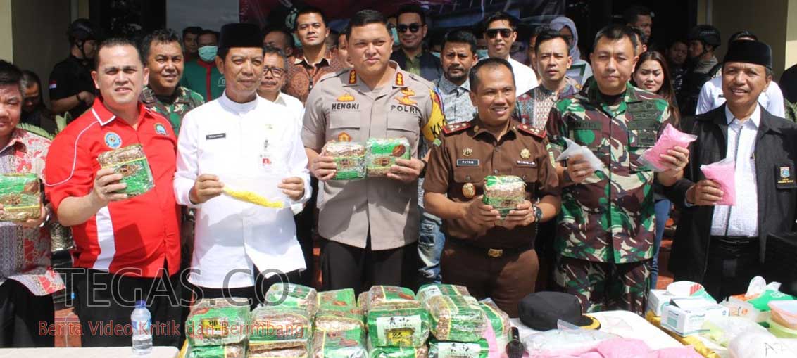 Periode 3 Bulan, BB Narkoba Senilai 66 M Dimusnahkan Polres Jakarta Barat