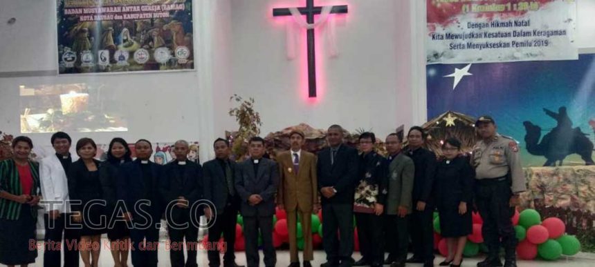 Hadiri Natal Oukemene Wali Kota Baubau Terangkan Sadar PO-5