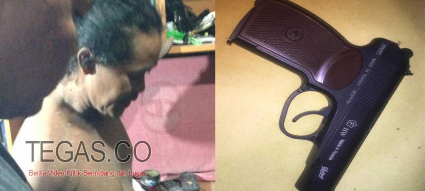 Warga Kebon Jeruk Ditangkap Akibat Miliki Senjata Air Soft Gun