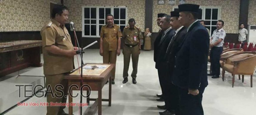 Bupati Muna Lantik Pejabat Eselon II dan III, Berikut Nama-namanya