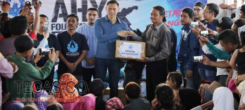 Peduli Sulteng, Tim AHY Foundation Beri Bantuan Pasca Rehabilitasi ke Donggala