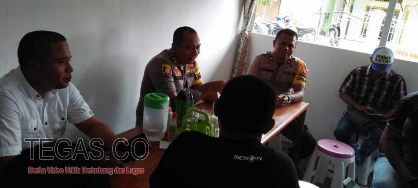 Kapolres Wakatobi Jalin Keakraban dengan Insan Pers