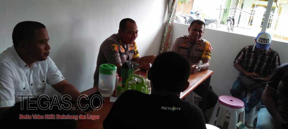 Kapolres Wakatobi Jalin Keakraban dengan Insan Pers