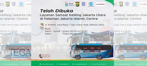 Layanan PKB dan STNK Keliling Ada di Jakarta Islamic Centre