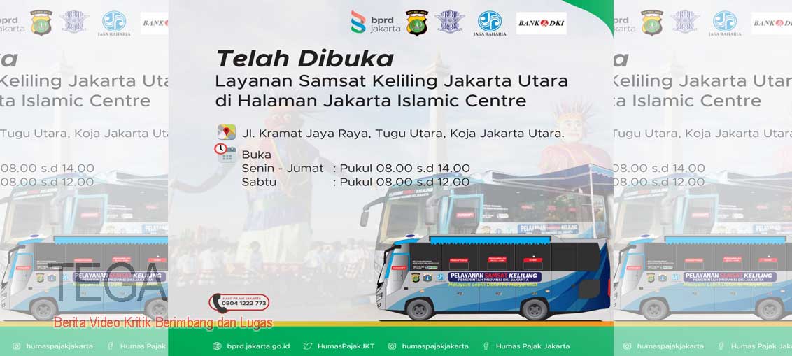 Layanan PKB dan STNK Keliling Ada di Jakarta Islamic Centre