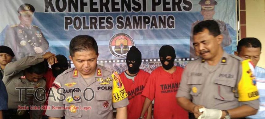 Sat Reskrim Polres Sampang Tangkap Pelaku Curanmor dan Bateray Tower