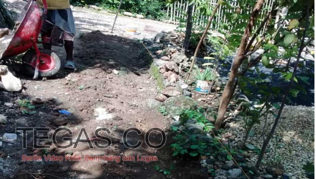 Program Pokmas di Desa Gunung Maddah Dibangun Asal Asalan