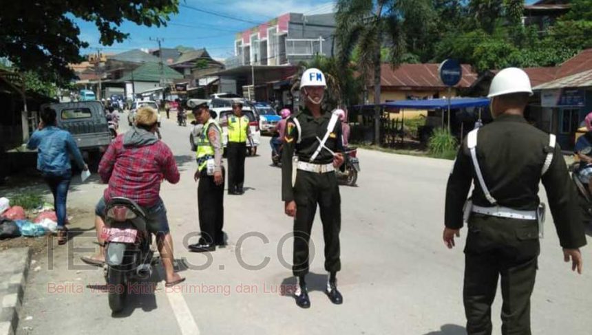 Operasi Polisi Militer, Pengendara Roda Dua Nekat Terobos Petugas