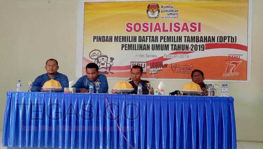 Sosialisasikan DPtb, KPU Butur: Akan Dibuatkan TPS Khusus Tiap Kecamatan
