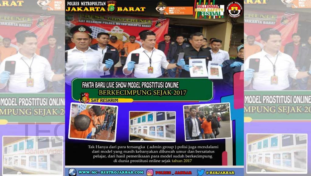 Fakta Baru Live Show Model Prostitusi Online Berkecimpung Sejak 2017