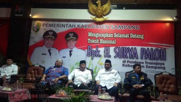 Ketum NasDem bersama Gubernur Sultra Ucapkan Selamat pada Bupati Sampang