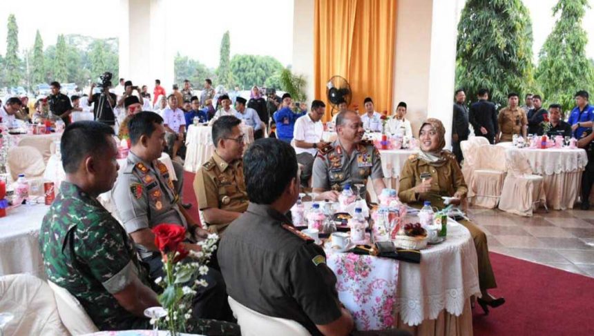 Bupati Lamtim Hadiri Acara Dialog Menuju Pemilu Damai di Lampung