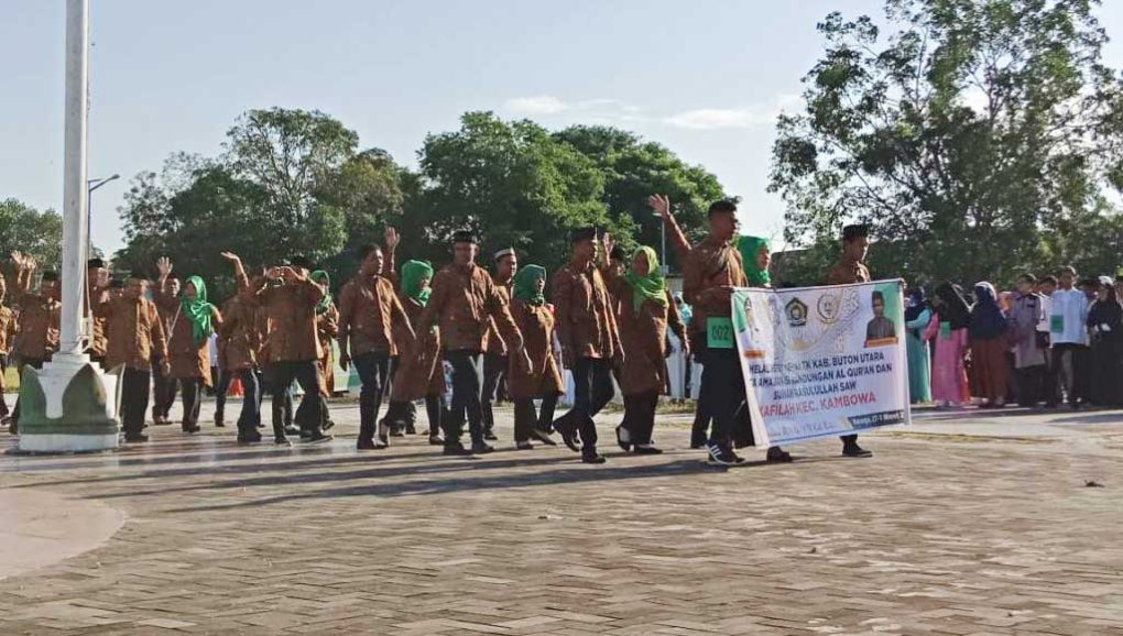 Pawai Ta'aruf Meriahkan Pembukaan STQ ke-XI Tingkat Kabupaten Butur