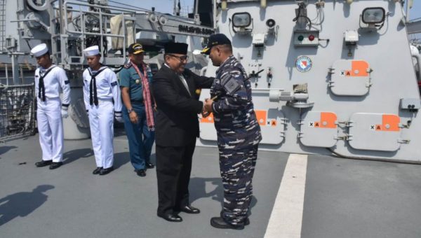 Satgas Port Visit 2019 Tiba Di Timor Leste