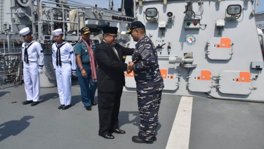 Satgas Port Visit 2019 Tiba Di Timor Leste