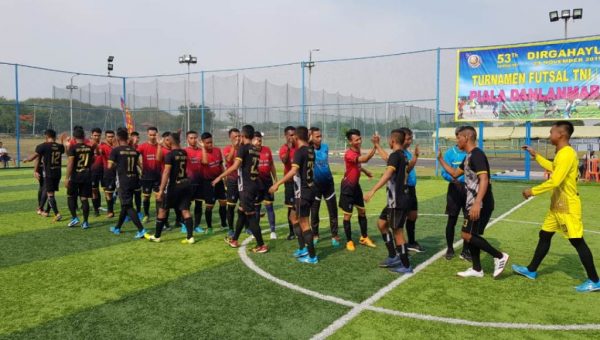 Koarmada II Raih Posisi Runner Up Turnamen Futsal Piala Danlanmar 2019