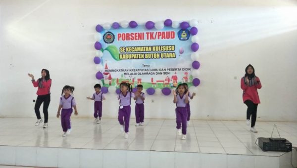 PKG Kulisusu Gelar Porseni Antar PAUD