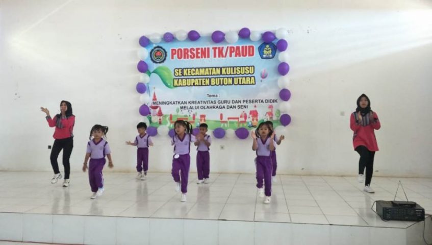 PKG Kulisusu Gelar Porseni Antar PAUD
